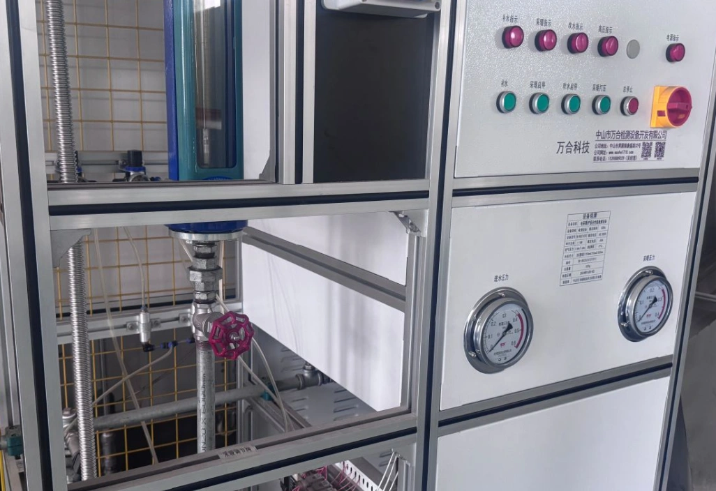 Gas appliance testing equipment ready for export