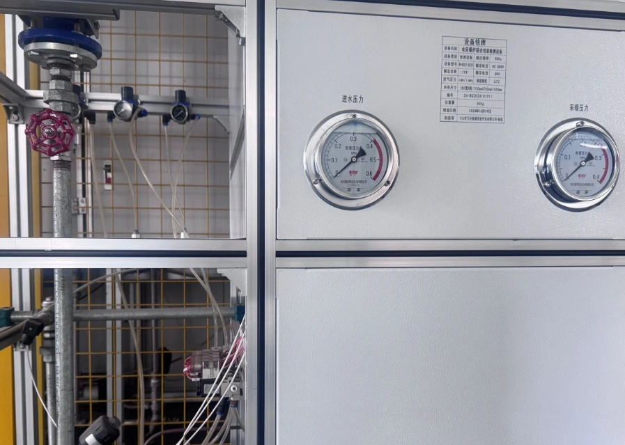 Gas appliance testing equipment ready for export