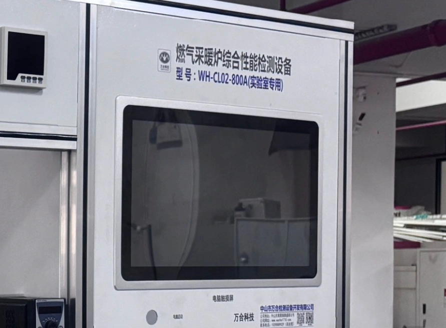 Gas appliance testing equipment ready for export