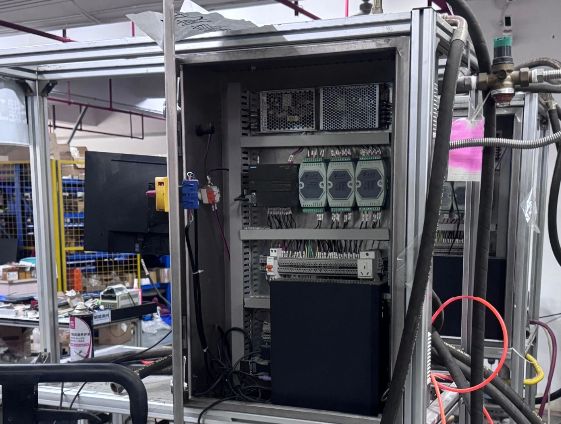 Gas appliance testing equipment ready for export