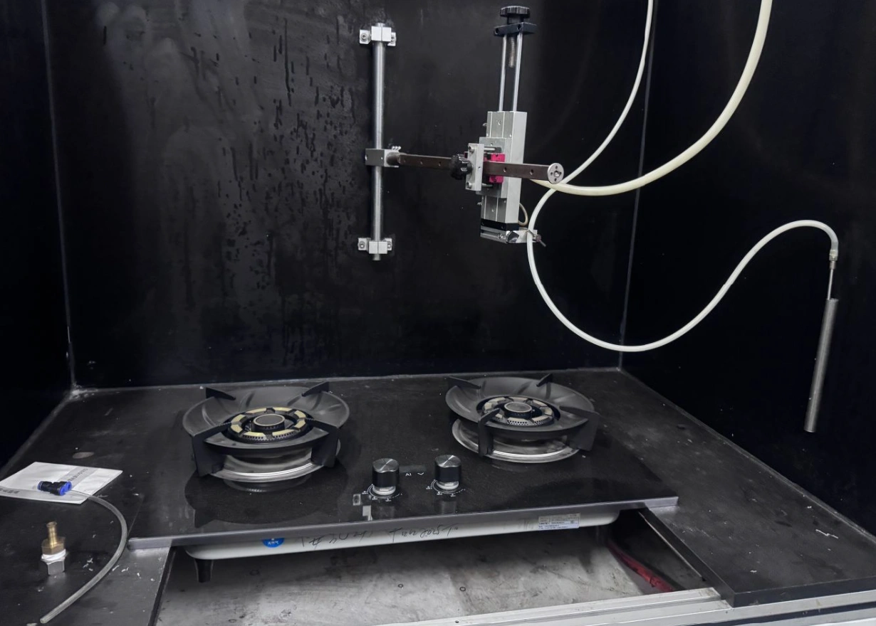 Gas appliance testing equipment ready for export