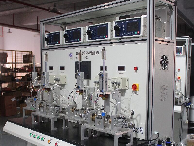 6-Station Water Heater Aging Test Line