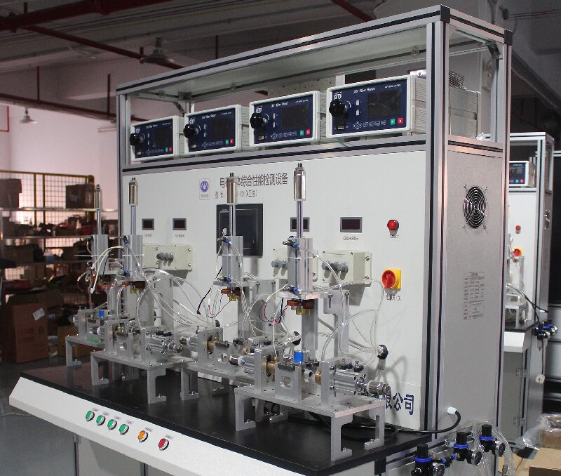 6-Station Water Heater Aging Test Line